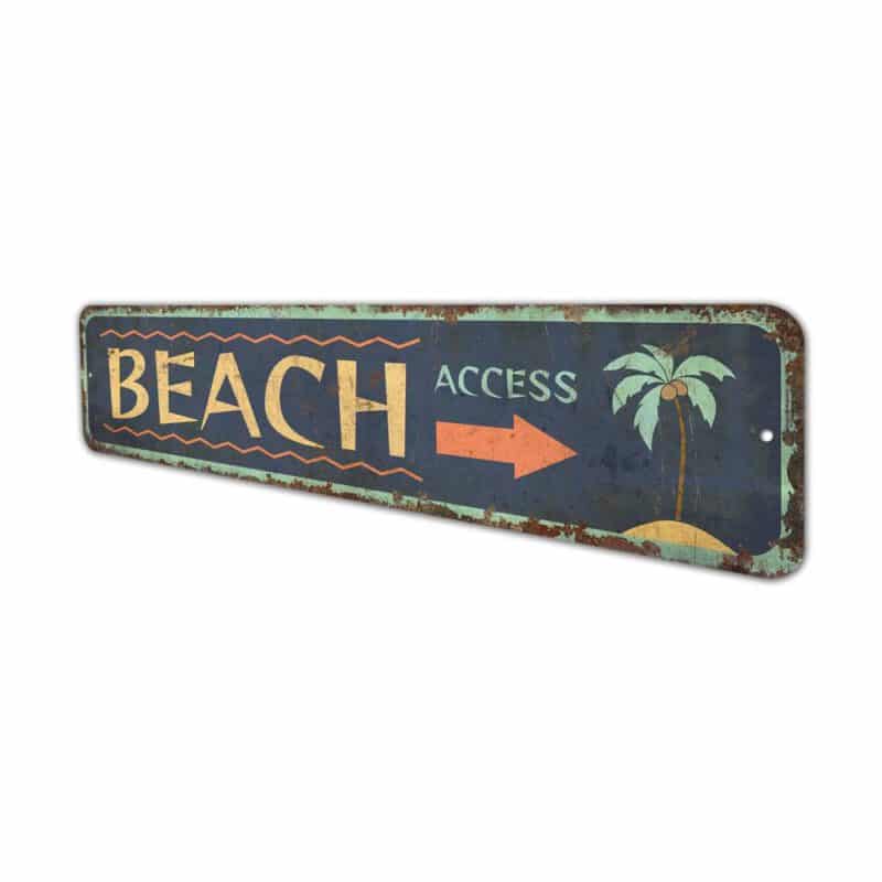 Beach-Access-Sign-Premium-Quality-Rustic-Metal-Sign-4-2