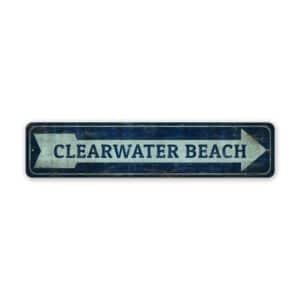 Beach-Arrow-Sign-Premium-Quality-Rustic-Metal-Sign-2