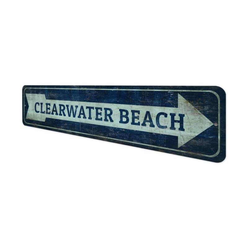 Beach-Arrow-Sign-Premium-Quality-Rustic-Metal-Sign-4