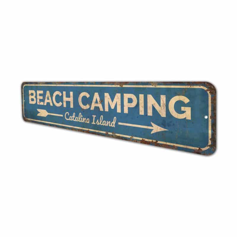 Beach-Camping-Sign-Premium-Quality-Rustic-Metal-Sign-4