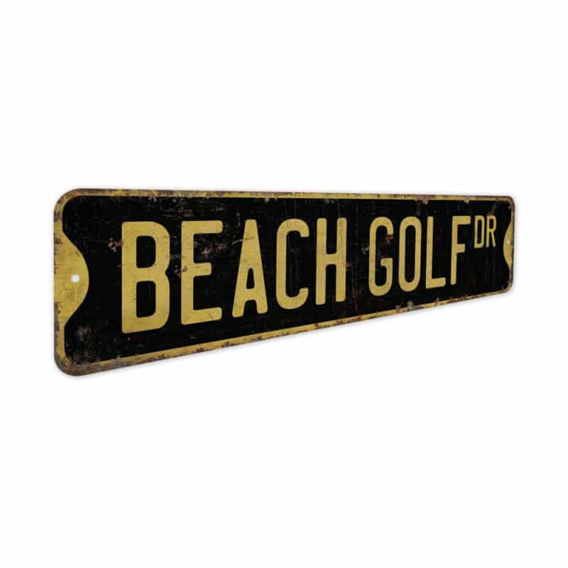 Beach-Golf-Premium-Quality-Rustic-Metal-Sign-5