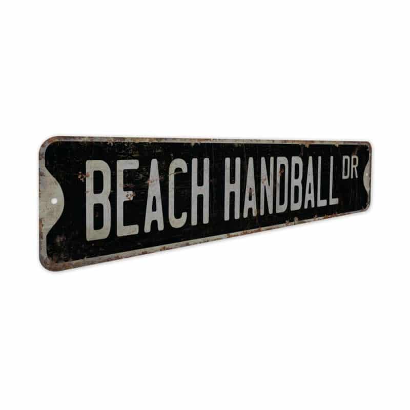 Beach-Handball-Premium-Quality-Rustic-Metal-Sign-7