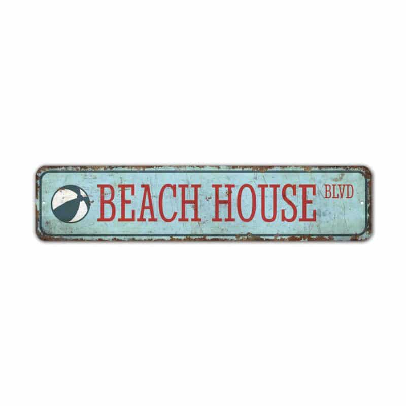 Beach-House-Boulevard-Premium-Quality-Rustic-Metal-Sign-2