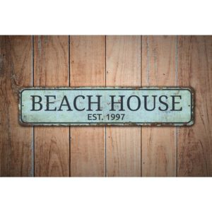 Beach-House-Premium-Quality-Rustic-Metal-Sign-Images-3