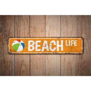 Beach-Life-Sign-Premium-Quality-Rustic-Metal-Sign-Images-1