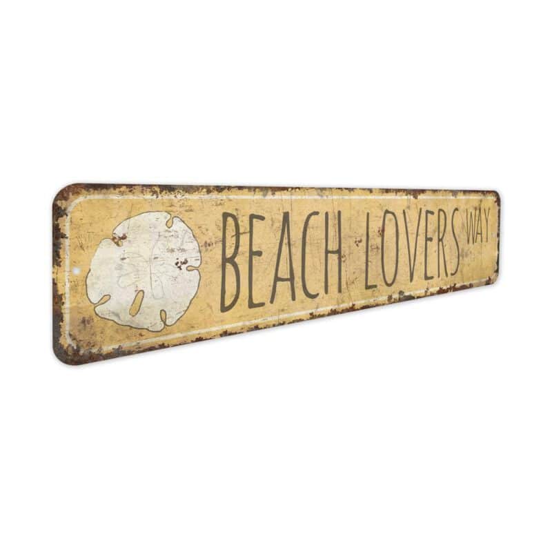 Beach-Lovers-Way-Sign-Premium-Quality-Rustic-Metal-Sign-3