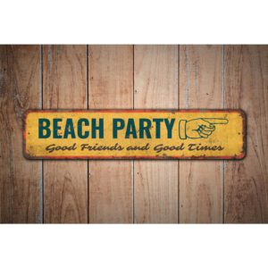 Beach-Party-Premium-Quality-Rustic-Metal-Sign-Images