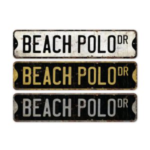 Beach-Polo-Premium-Quality-Rustic-Metal-Sign-2