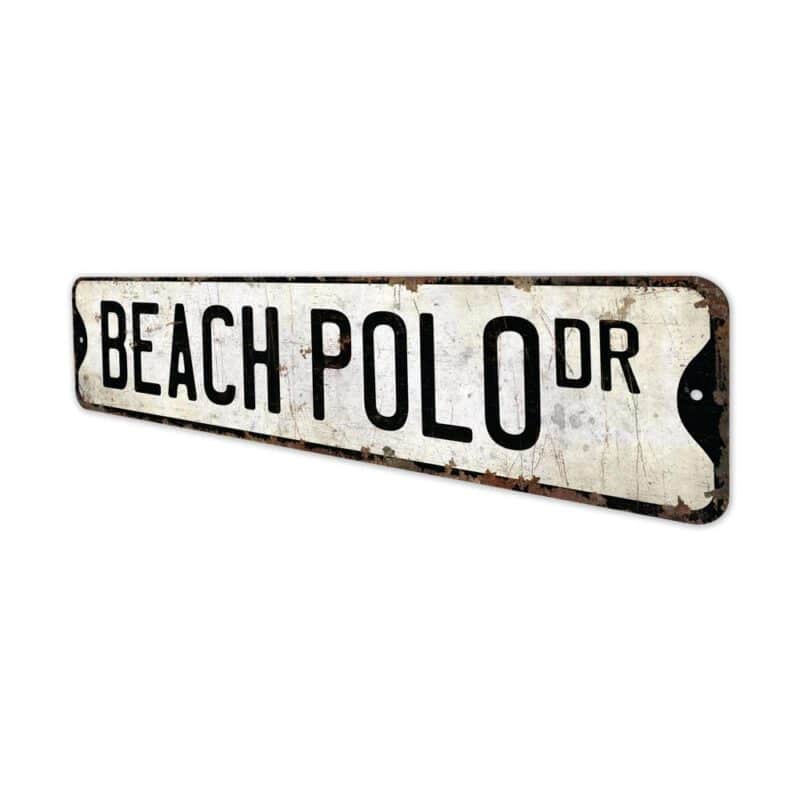 Beach-Polo-Premium-Quality-Rustic-Metal-Sign-4