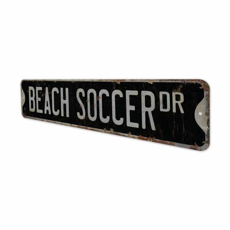 Beach-Soccer-Premium-Quality-Rustic-Metal-Sign-8