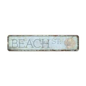 Beach-Street-Sign-Premium-Quality-Rustic-Metal-Sign-2-1