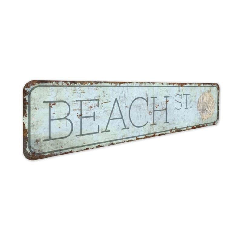 Beach-Street-Sign-Premium-Quality-Rustic-Metal-Sign-3-1