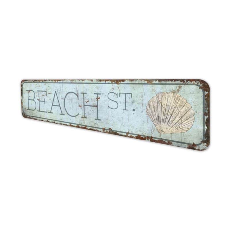 Beach-Street-Sign-Premium-Quality-Rustic-Metal-Sign-4-1