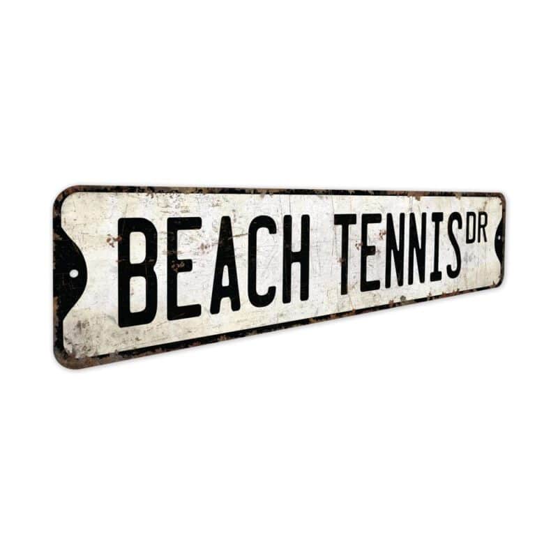 Beach-Tennis-Premium-Quality-Rustic-Metal-Sign-3