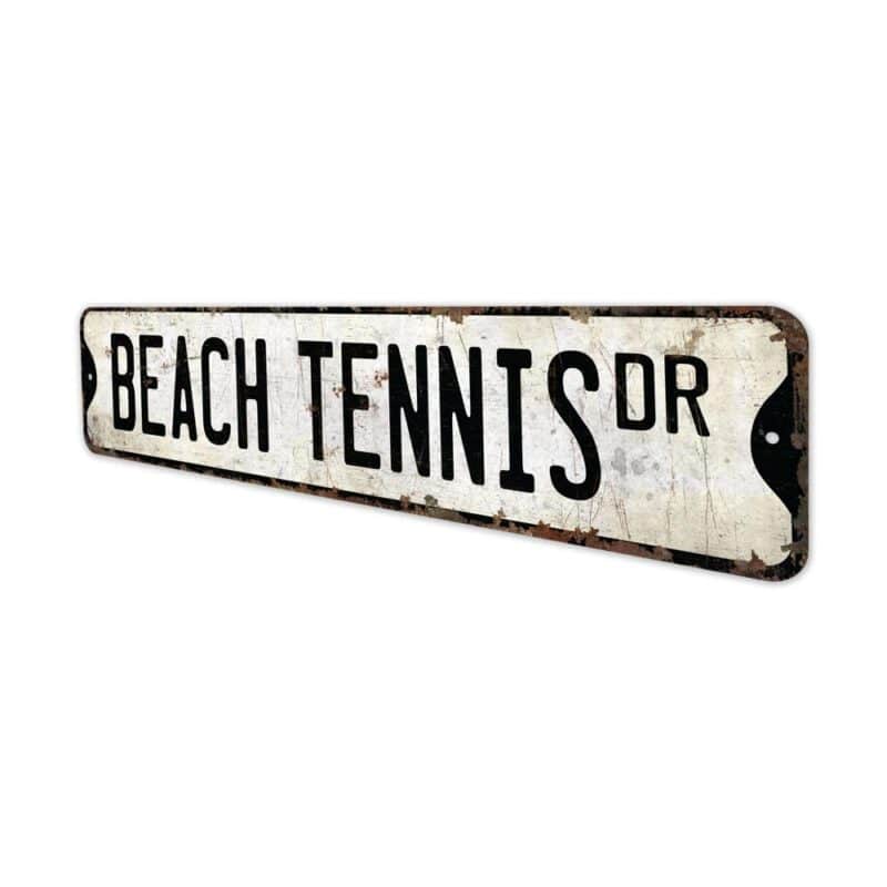 Beach-Tennis-Premium-Quality-Rustic-Metal-Sign-4