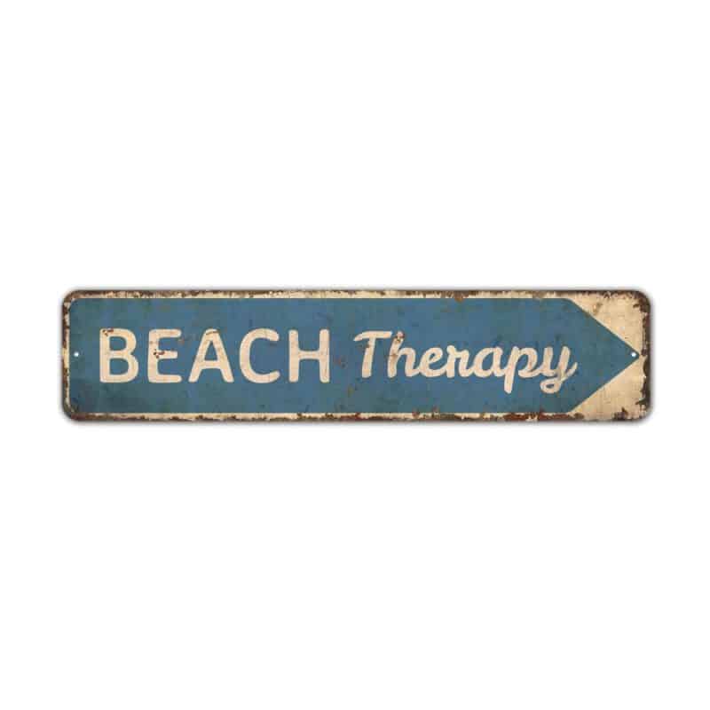 Beach-Therapy-SIgn-Premium-Quality-Rustic-Metal-Sign-2