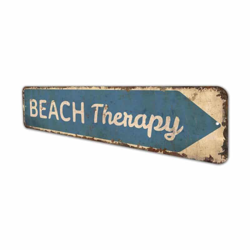 Beach-Therapy-SIgn-Premium-Quality-Rustic-Metal-Sign-4