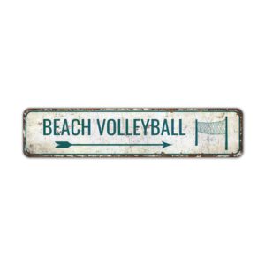 Beach-Volleyball-Premium-Quality-Rustic-Metal-Sign-2