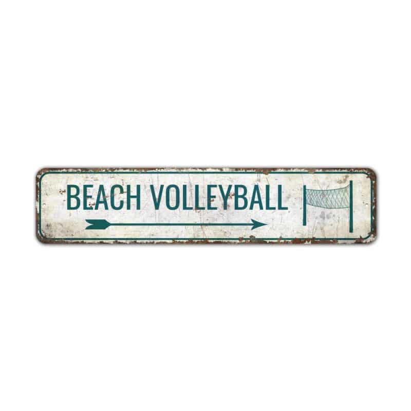 Beach-Volleyball-Premium-Quality-Rustic-Metal-Sign-2