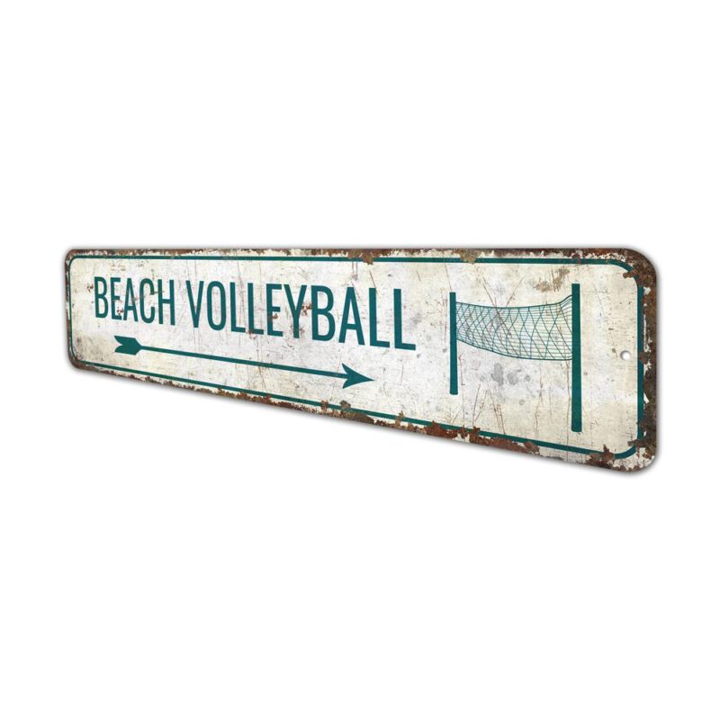 Beach-Volleyball-Premium-Quality-Rustic-Metal-Sign-4