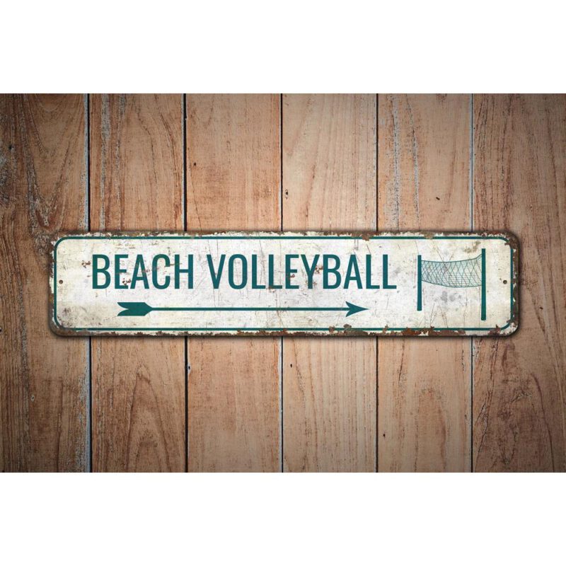 Beach-Volleyball-Premium-Quality-Rustic-Metal-Sign-Images