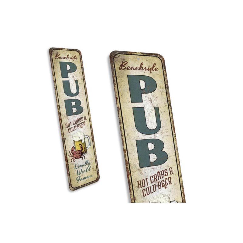 Beachside-Pub-Sign-Premium-Quality-Rustic-Metal-Sign-3