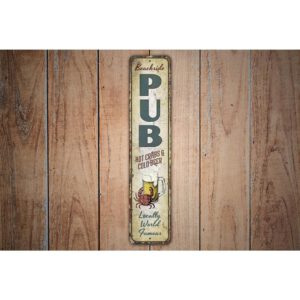 Beachside-Pub-Sign-Premium-Quality-Rustic-Metal-Sign-Images