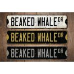 Beaked-Whale-Premium-Quality-Rustic-Metal-Sign-Images