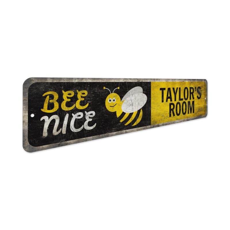 Bee-Decor-Room-Sign-Premium-Quality-Rustic-Metal-Sign-3