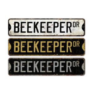 Beekeeper-Premium-Quality-Rustic-Metal-Sign-2