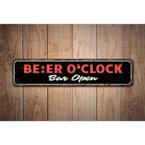 Beer-Oclock-Sign-Premium-Quality-Rustic-Metal-Sign-Images