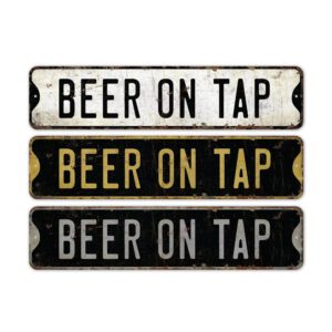 Beer-On-Tap-Premium-Quality-Rustic-Metal-Sign-2