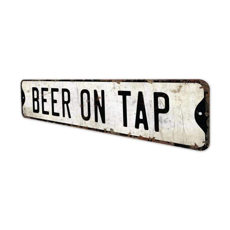 Beer-On-Tap-Premium-Quality-Rustic-Metal-Sign-4