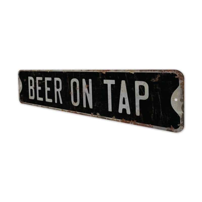 Beer-On-Tap-Premium-Quality-Rustic-Metal-Sign-8