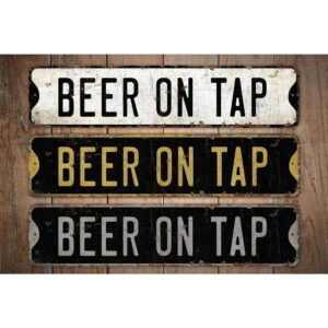 Beer-On-Tap-Premium-Quality-Rustic-Metal-Sign-Images