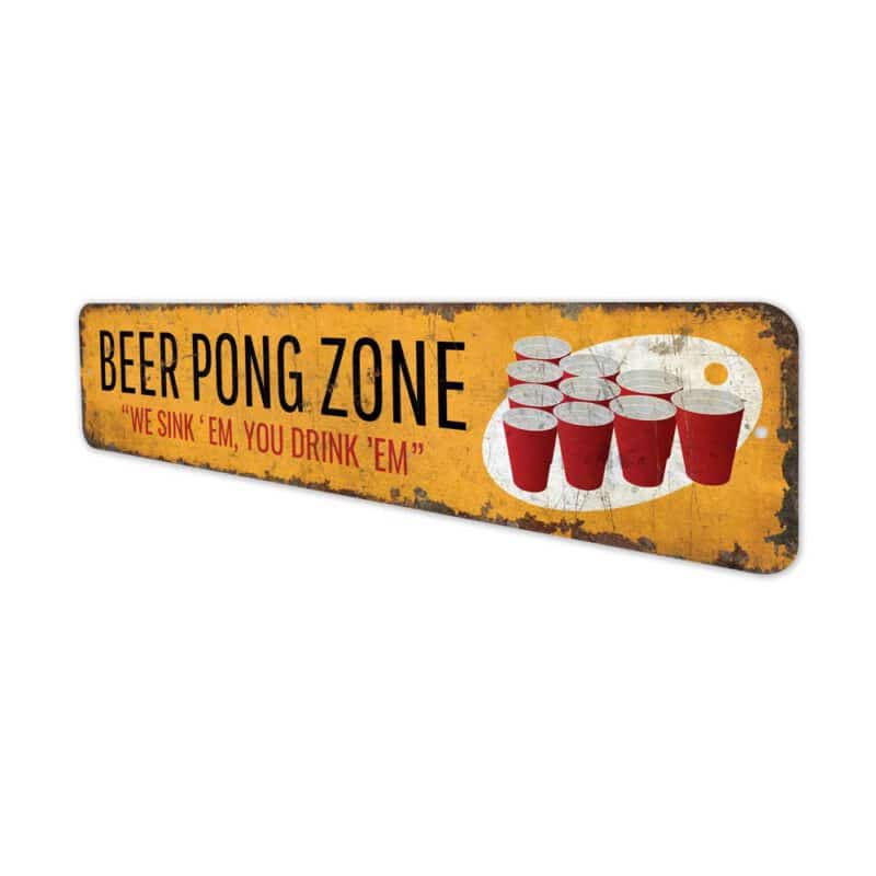 Beer-Pong-Zone-Sign-Premium-Quality-Rustic-Metal-Sign-4