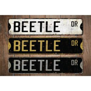 Beetle-Premium-Quality-Rustic-Metal-Sign-Images