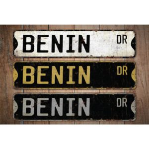 Benin-Premium-Quality-Rustic-Metal-Sign-Images