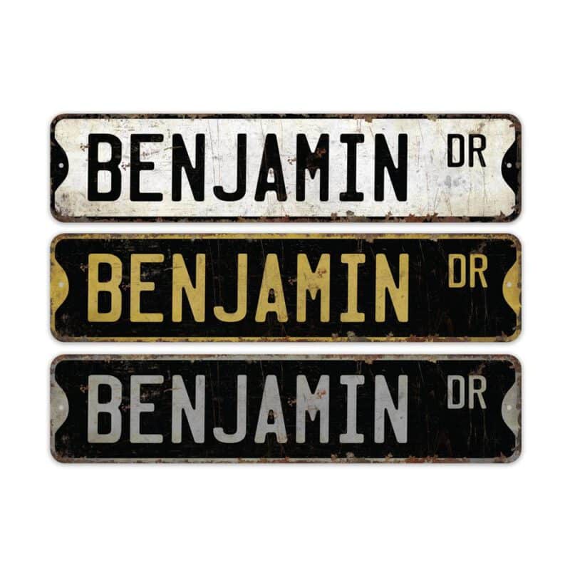 Benjamin-Name-Sign-Premium-Quality-Rustic-Metal-Sign-2