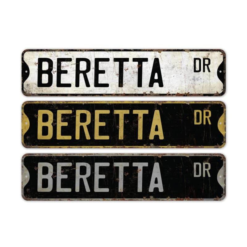 Beretta-Sign-Premium-Quality-Rustic-Metal-Sign-2