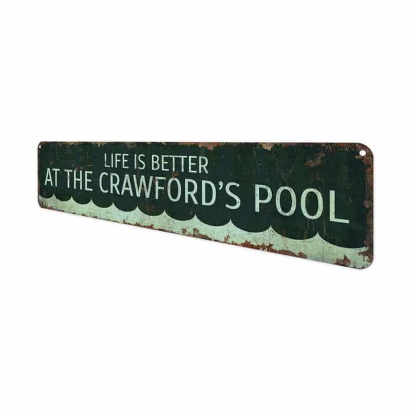 Better-Life-At-Pool-Premium-Quality-Rustic-Metal-Sign-4