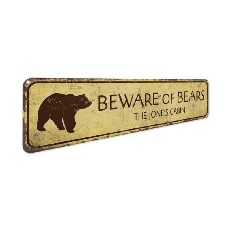 Beware-Of-Bears-Premium-Quality-Rustic-Metal-Sign-3-2