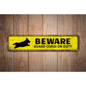 Beware-Of-Dog-Sign-Premium-Quality-Rustic-Metal-Sign-Images-1