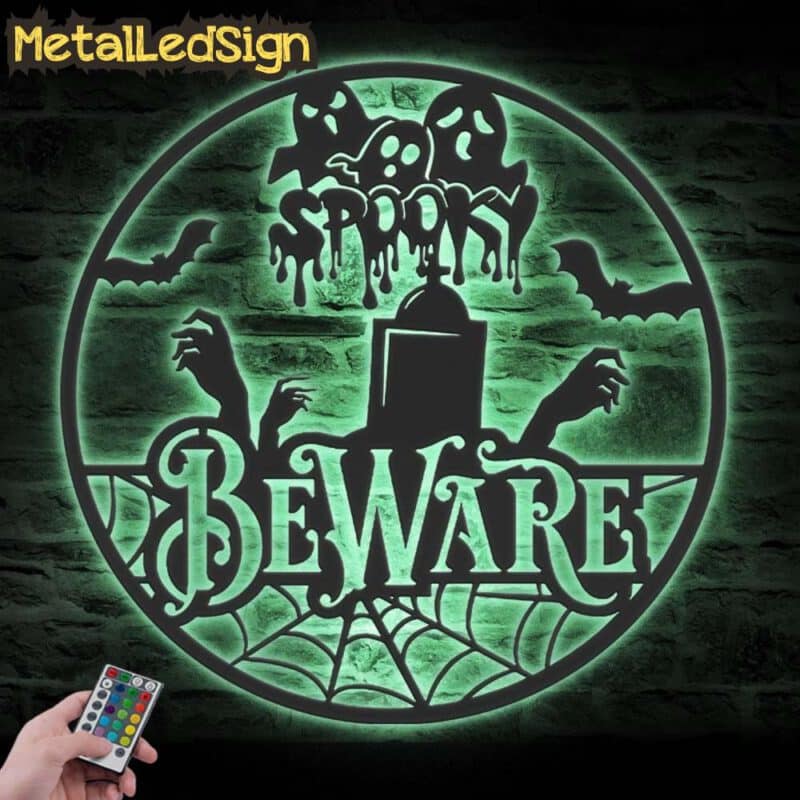 Beware-Spooky-Halloween-Metal-Wall-Art-With-Led-Lights-7.jpg