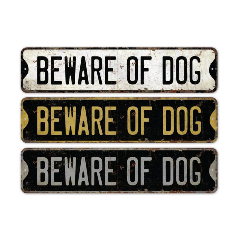 Beware-of-Dog-Sign-Premium-Quality-Rustic-Metal-Sign-2