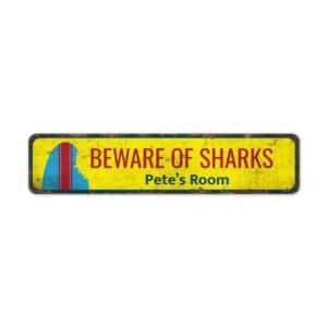 Beware-of-Sharks-Premium-Quality-Rustic-Metal-Sign-2