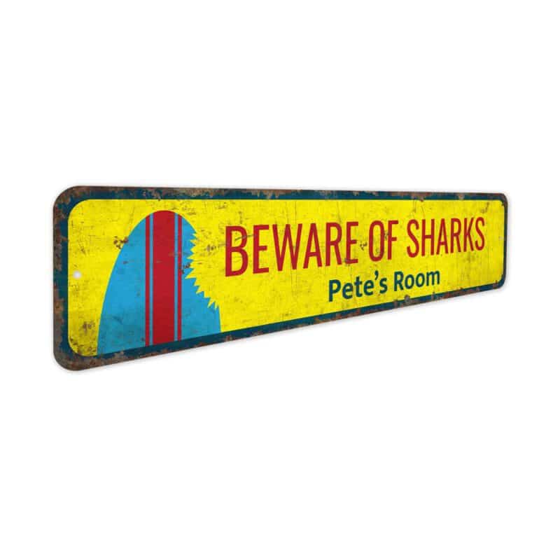 Beware-of-Sharks-Premium-Quality-Rustic-Metal-Sign-3