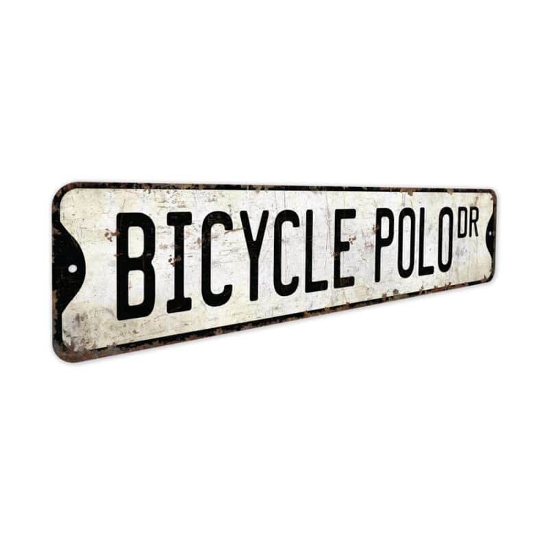 Bicycle-Polo-Premium-Quality-Rustic-Metal-Sign-3