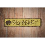 Big-Bear-Road-Sign-Premium-Quality-Rustic-Metal-Sign-Images