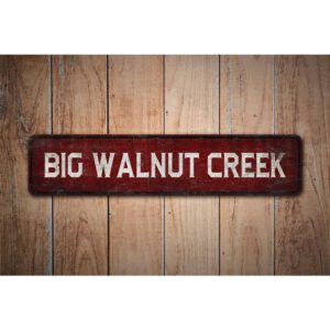 Big-Walnut-Creek-Sign-Custom-Walnut-Creek-Sign-Premium-Quality-Rustic-Metal-Sign-Images